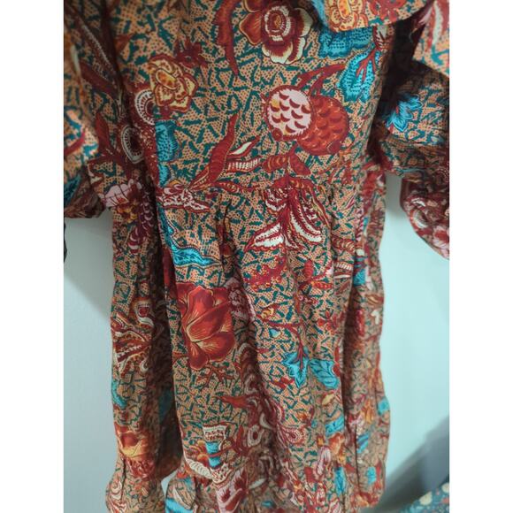 Ulla Johnson Lila Floral Cold Shoulder Dress NWT - Picture 6 of 6